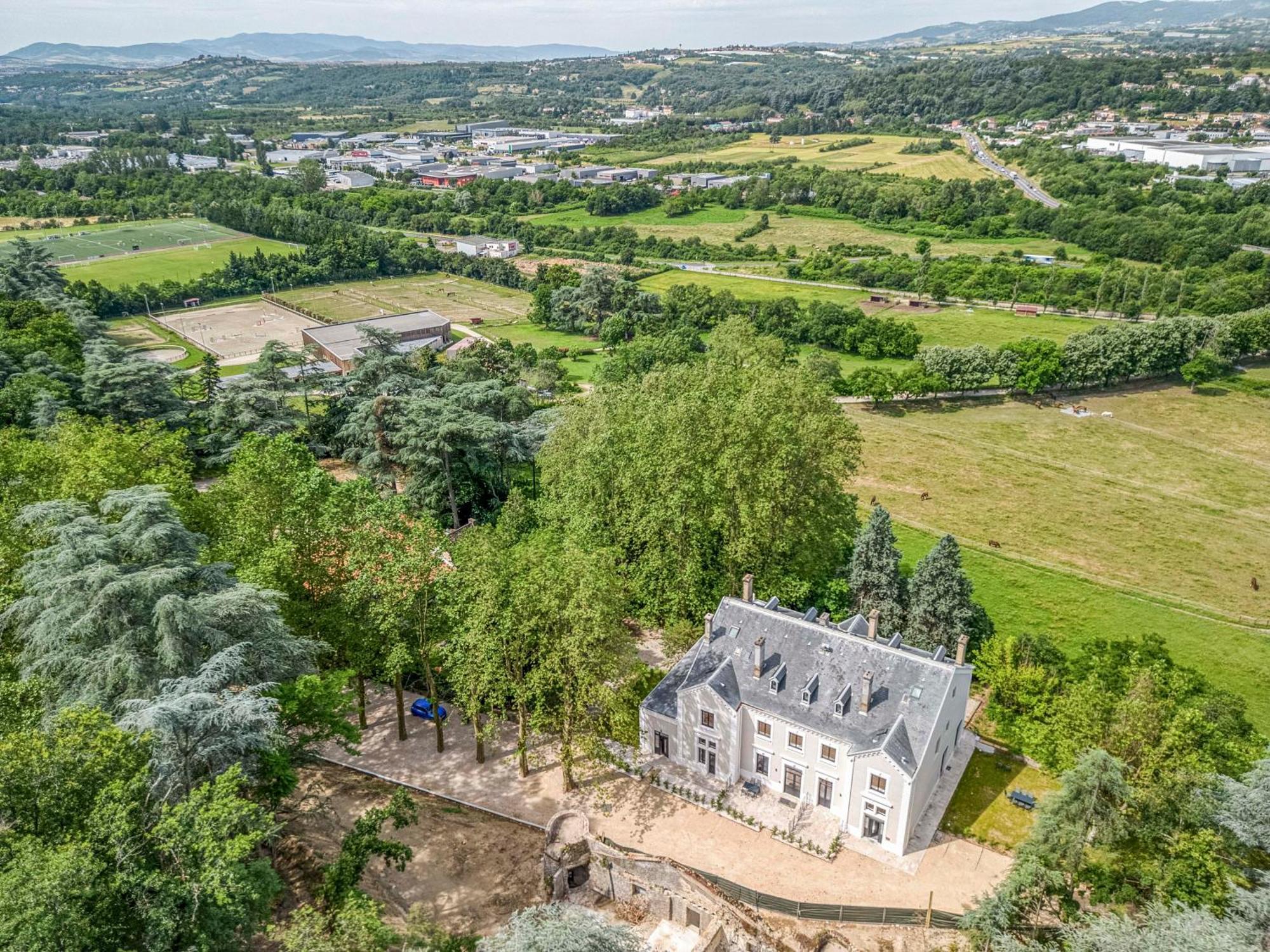 1 - Grand Appartement Spacieux Dans Un Chateau Du 17Eme Siecle, A 15Min De Lyon Vourles Exterior photo